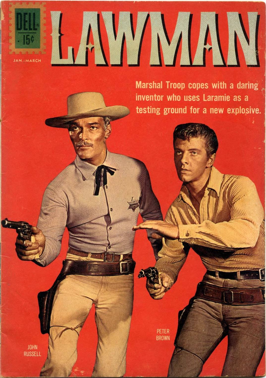 Lawman Number 10 Western Comic Book