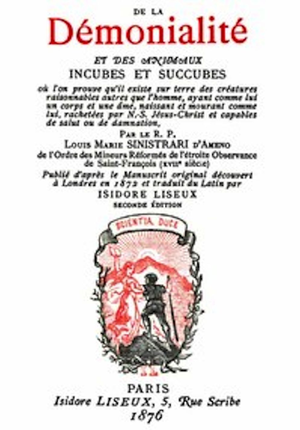 De la d&eacute;monialit&eacute; des animaux incubes et succubes (Illustrated)