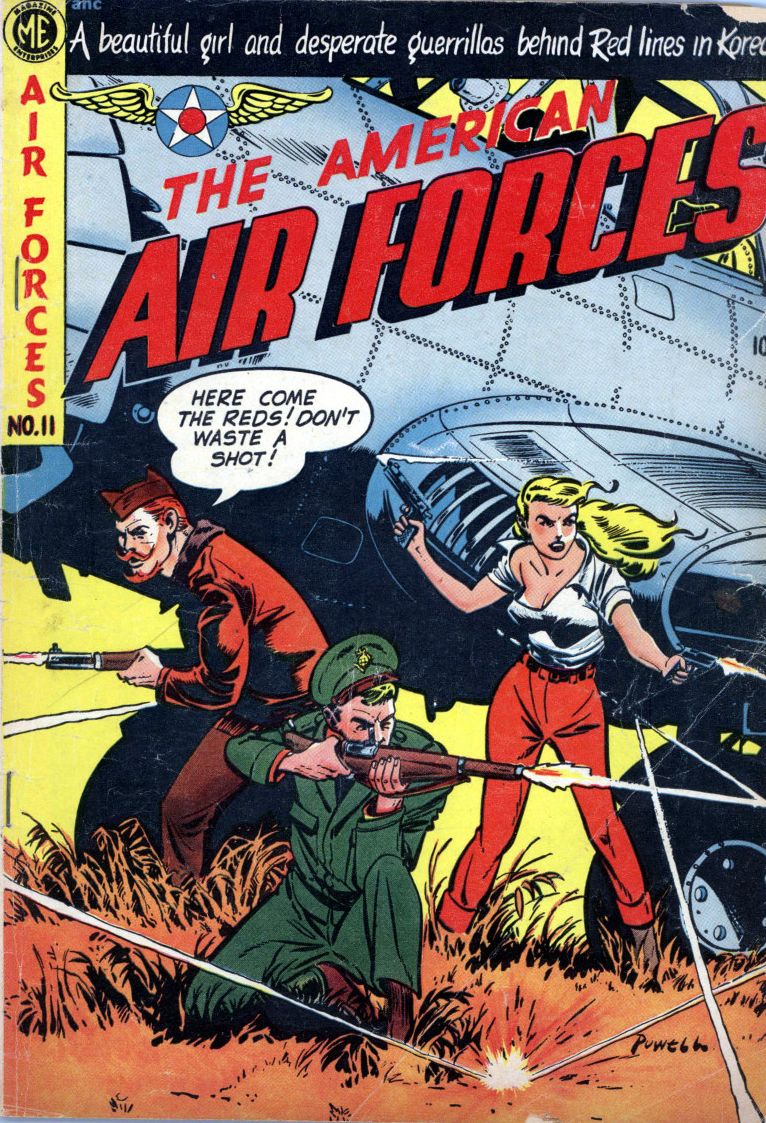 The American Air Forces Number 11 War Comic Book