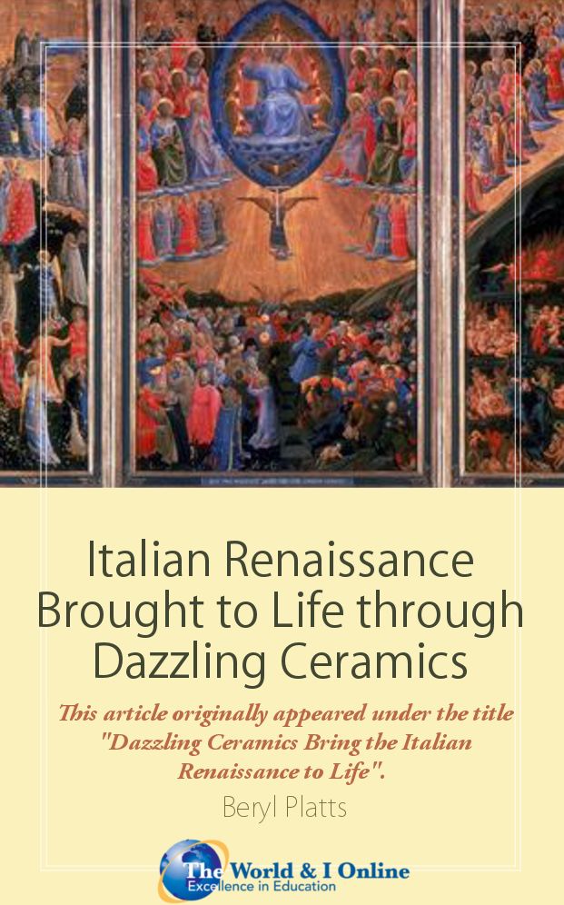 Italian Renaissance Brought to Life through Dazzling Ceramics