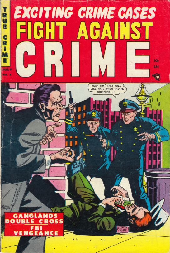 Fight Against Crime Number 2 Crime Comic Book