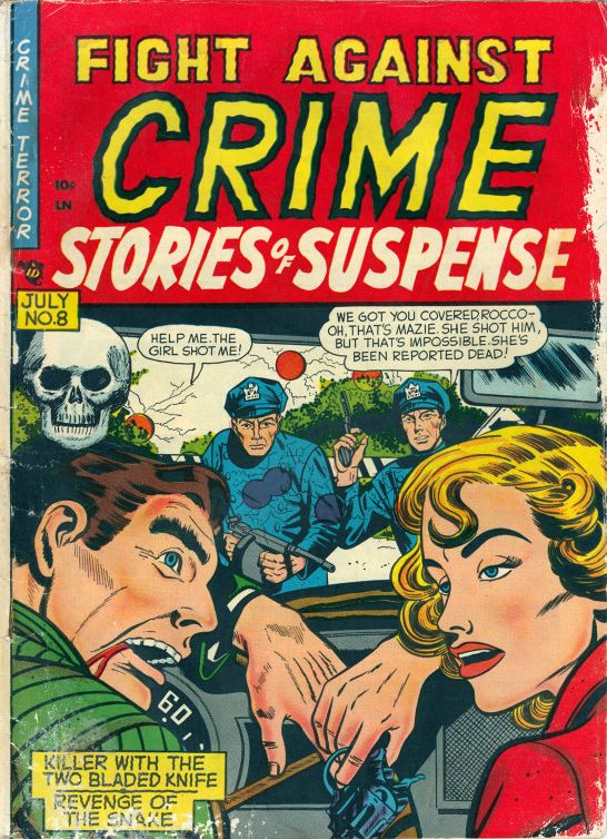 Fight Against Crime Number 8 Crime Comic Book