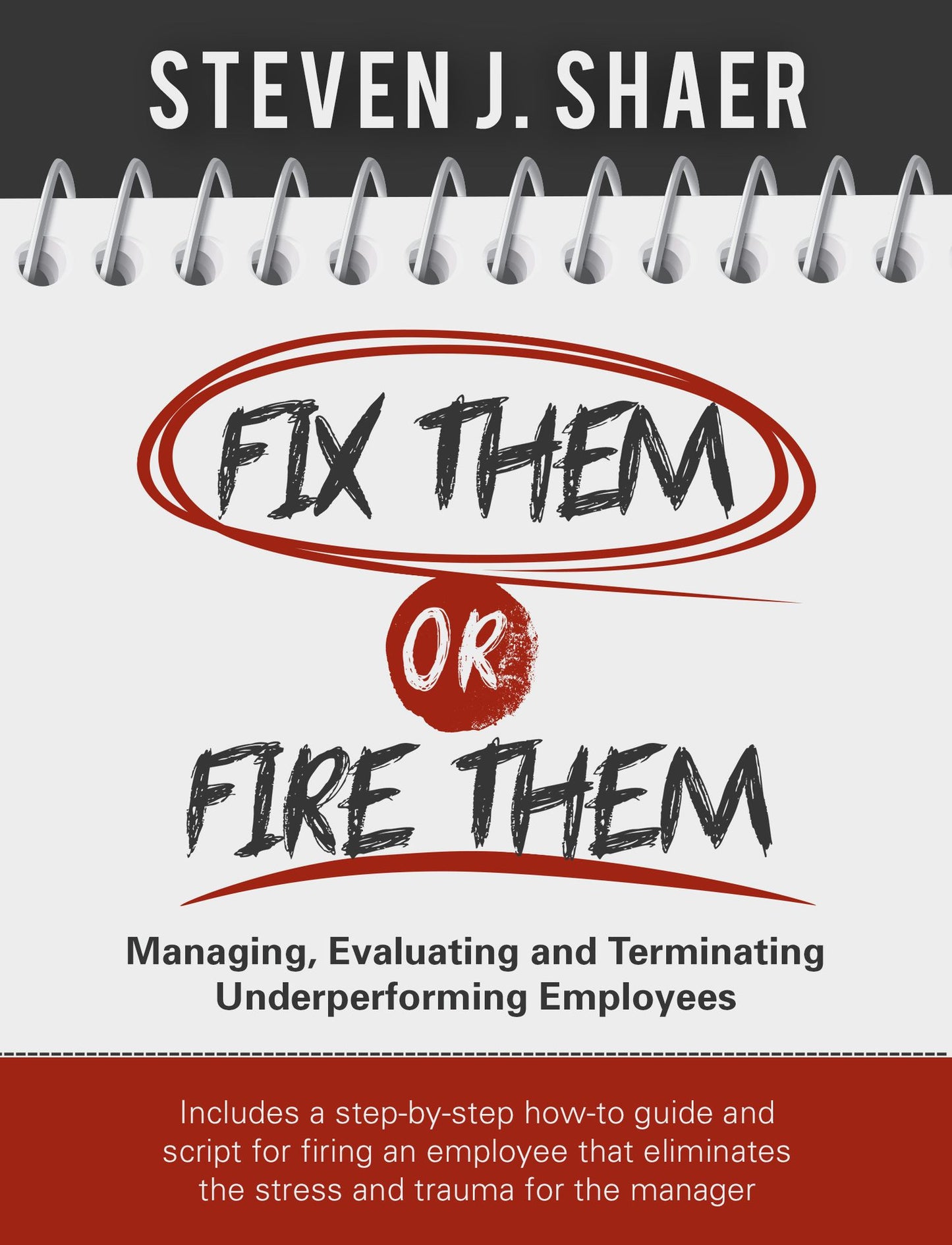 Fix Them Or Fire Them - Managing, Evaluating and Terminating Underperforming Employees