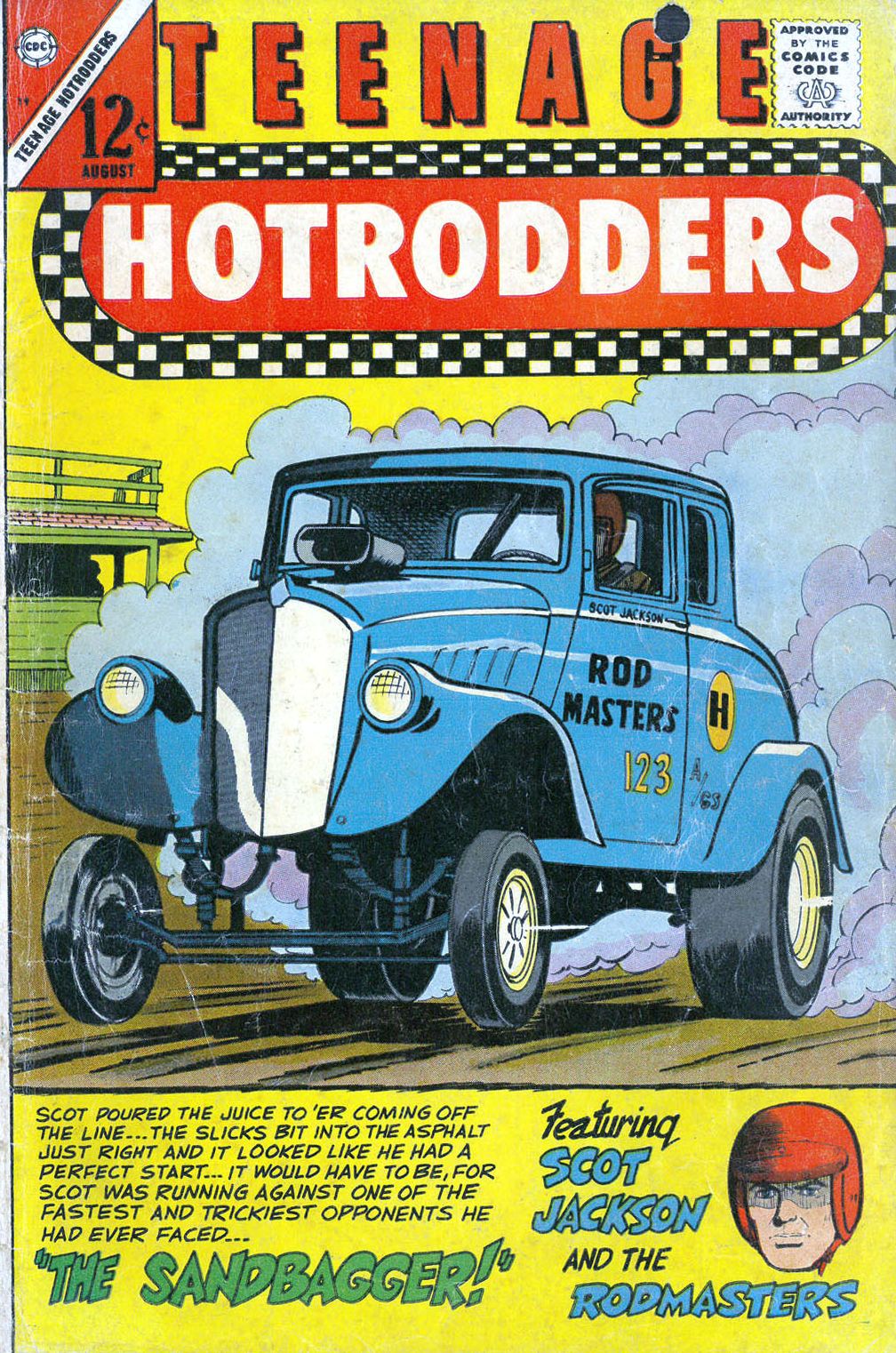 Teenage Hotrodders Number 19 Car Comic Book