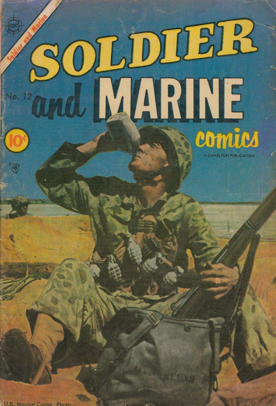 Soldier and Marine Comics Number 12 War Comic Book