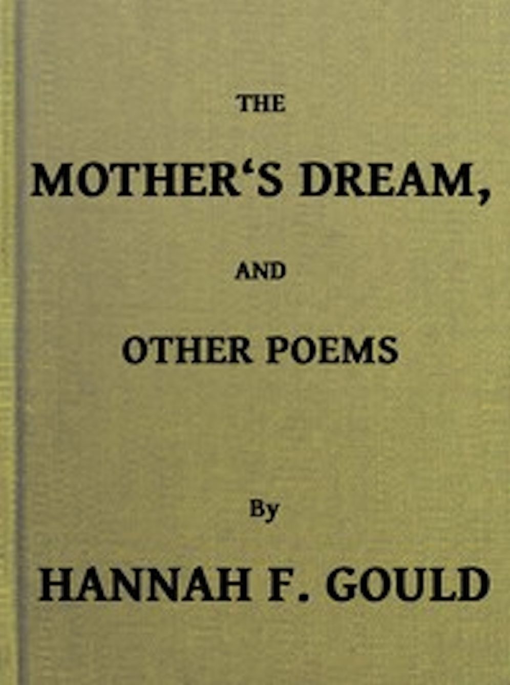 Mother's Dream and Other Poems