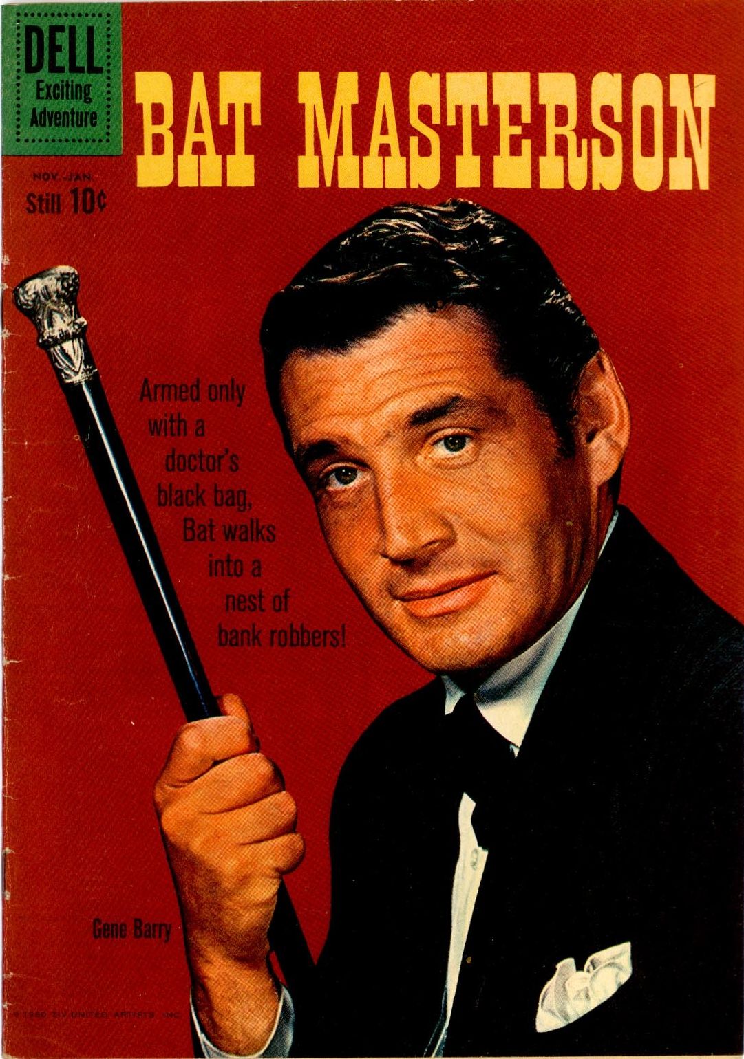 Bat Masterson Number 5 Western Comic Book