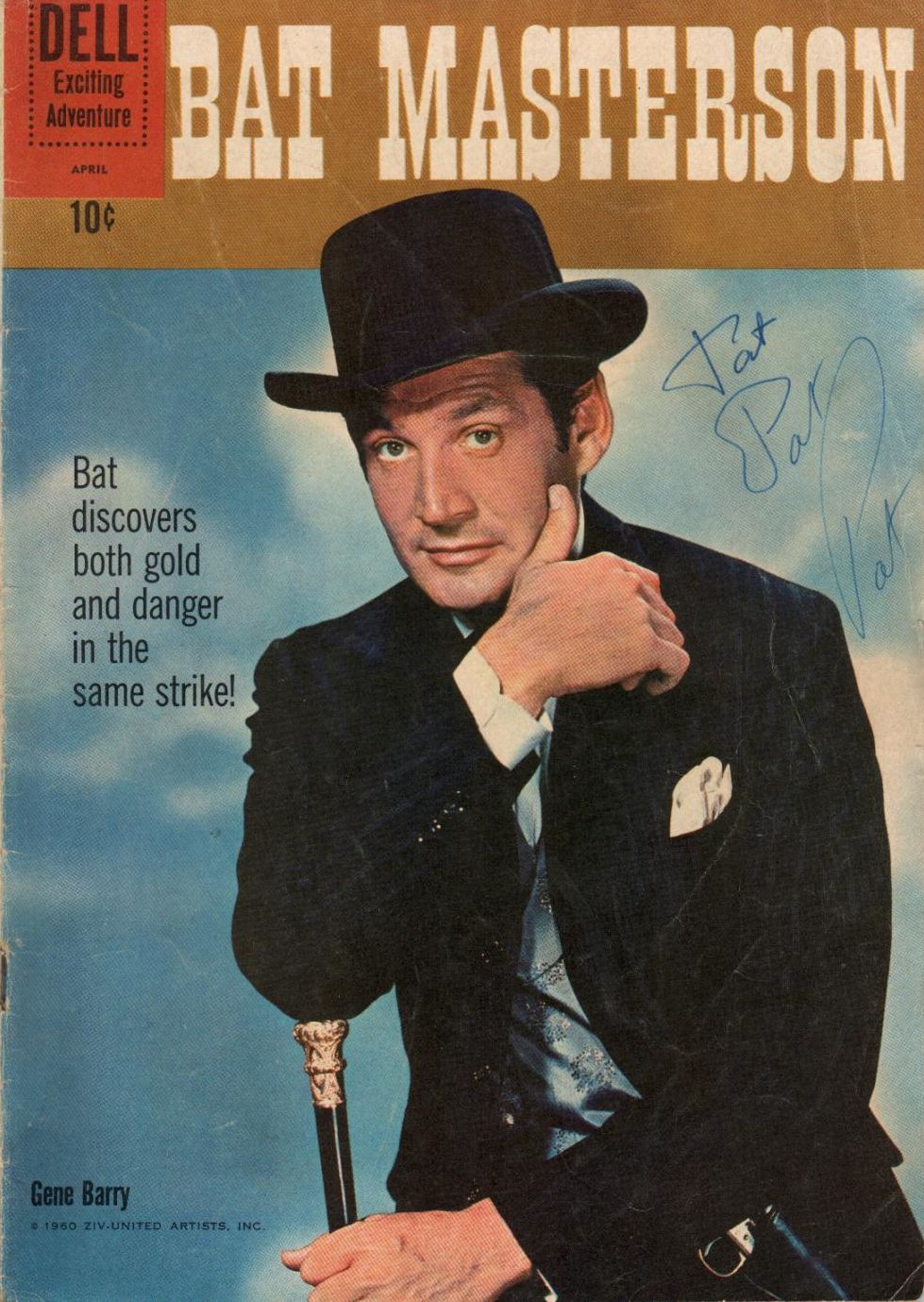 Bat Masterson Number 6 Western Comic Book