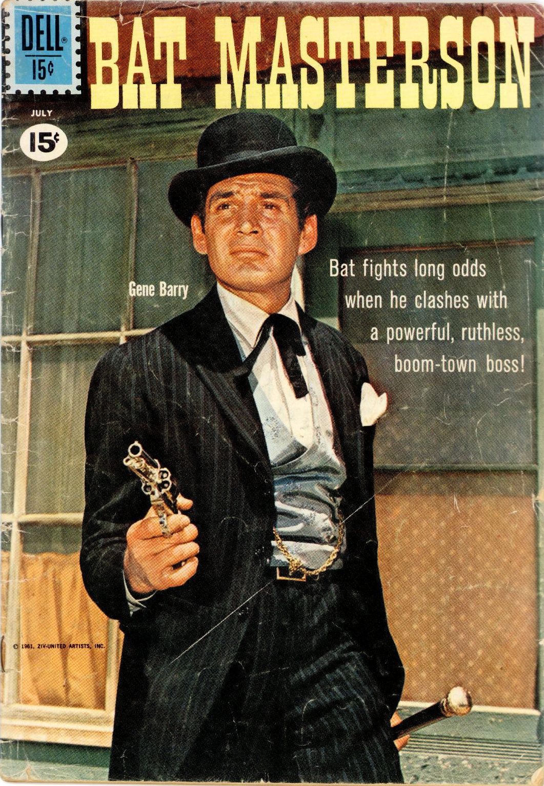 Bat Masterson Number 7 Western Comic Book