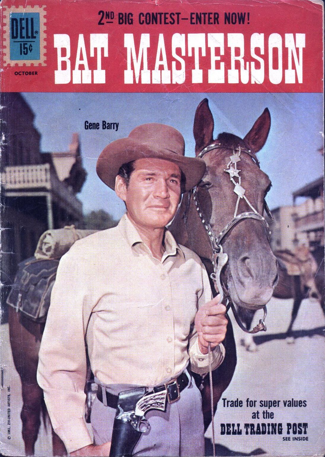 Bat Masterson Number 8 Western Comic Book