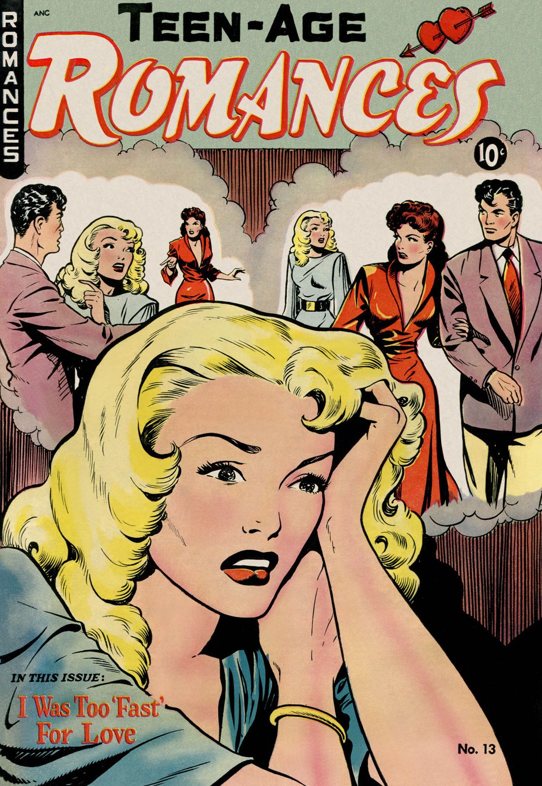 Teen Age Romances Number 13 Love Comic Book