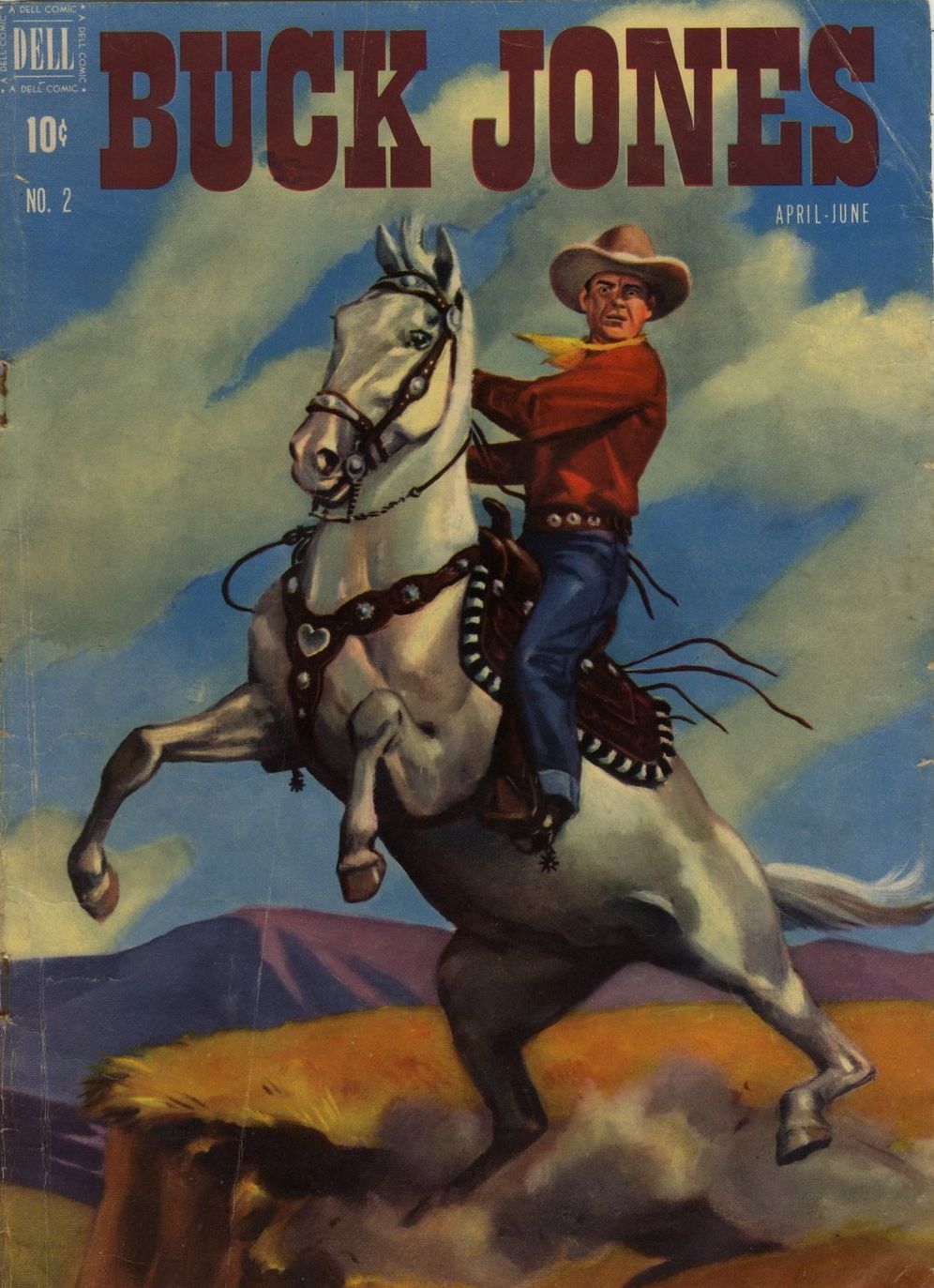Buck Jones Number 2 Western Comic Book