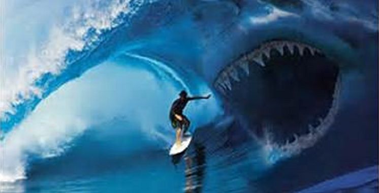 Best Seller Shark Attack! ( marine, maritime, nautical, naval, sea, aquatic, oceanic )