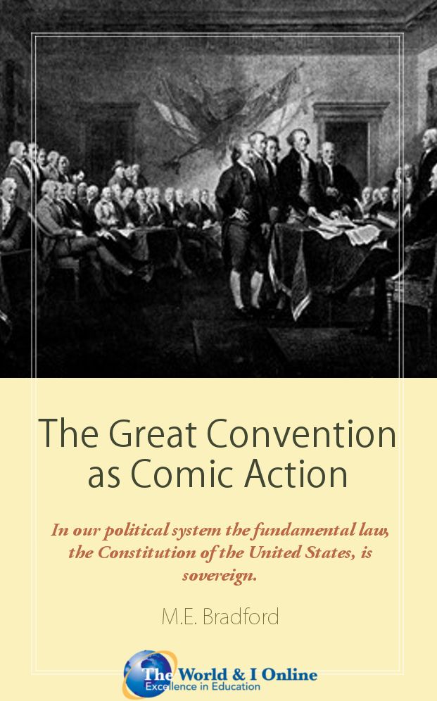 The Great Convention as Comic Action