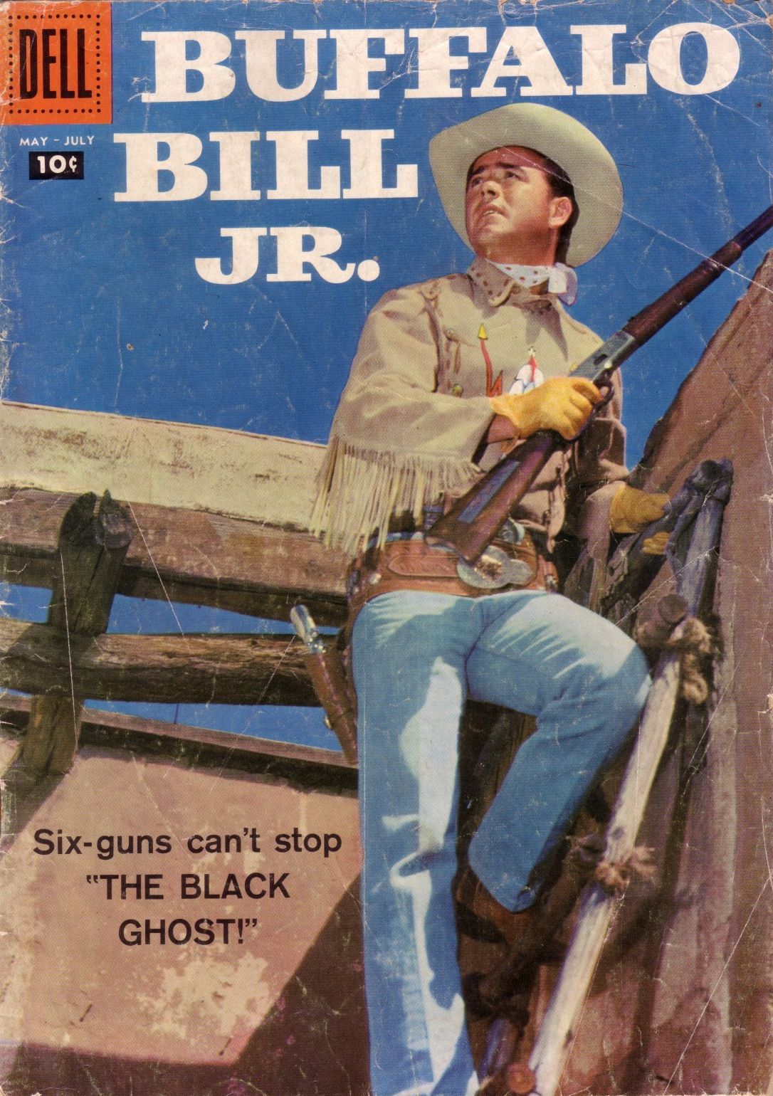Buffalo Bill Jr Number 8 Western Comic Book