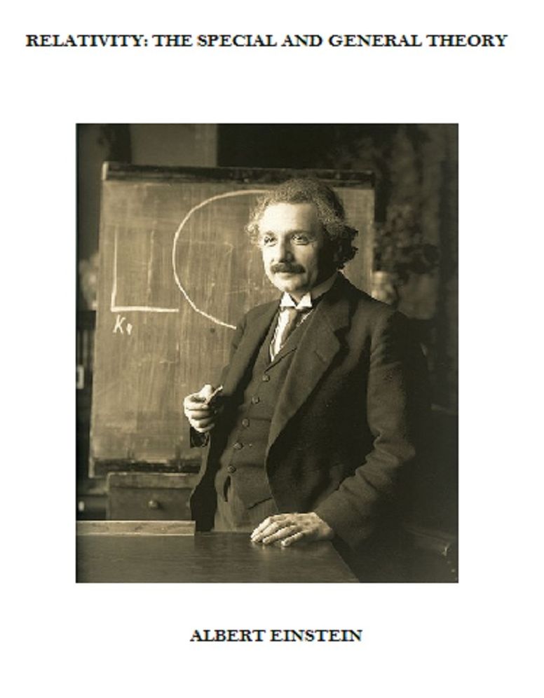 Relativity: The Special and General Theory