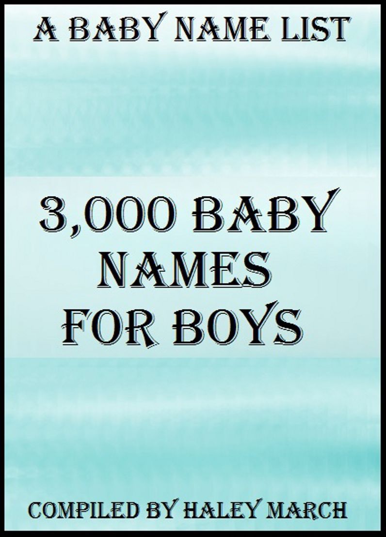 3,000 Baby Names for Boys
