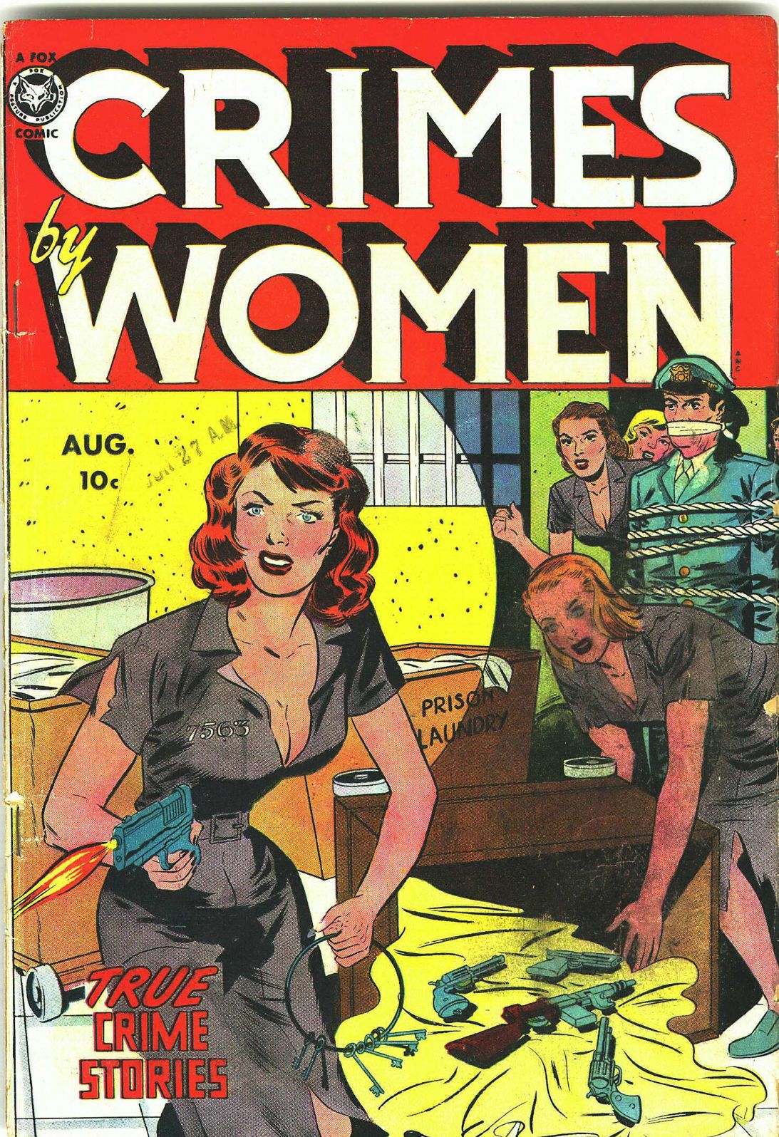 Crimes By Women Number 14 Crime Comic Book