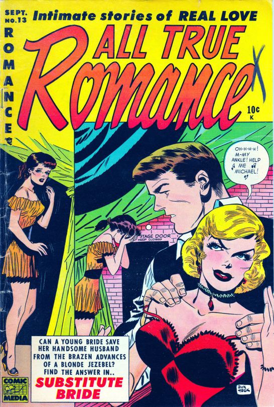 All True Romance Number 13 Love Comic Book