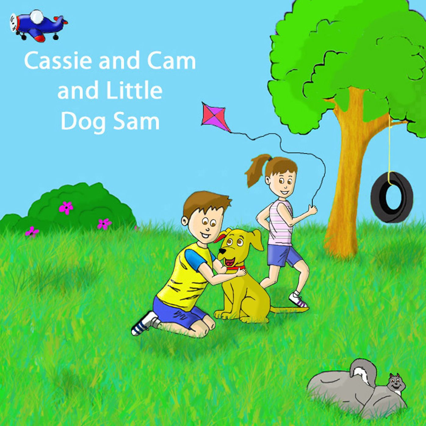 Cassie and Cam and Little Dog Sam