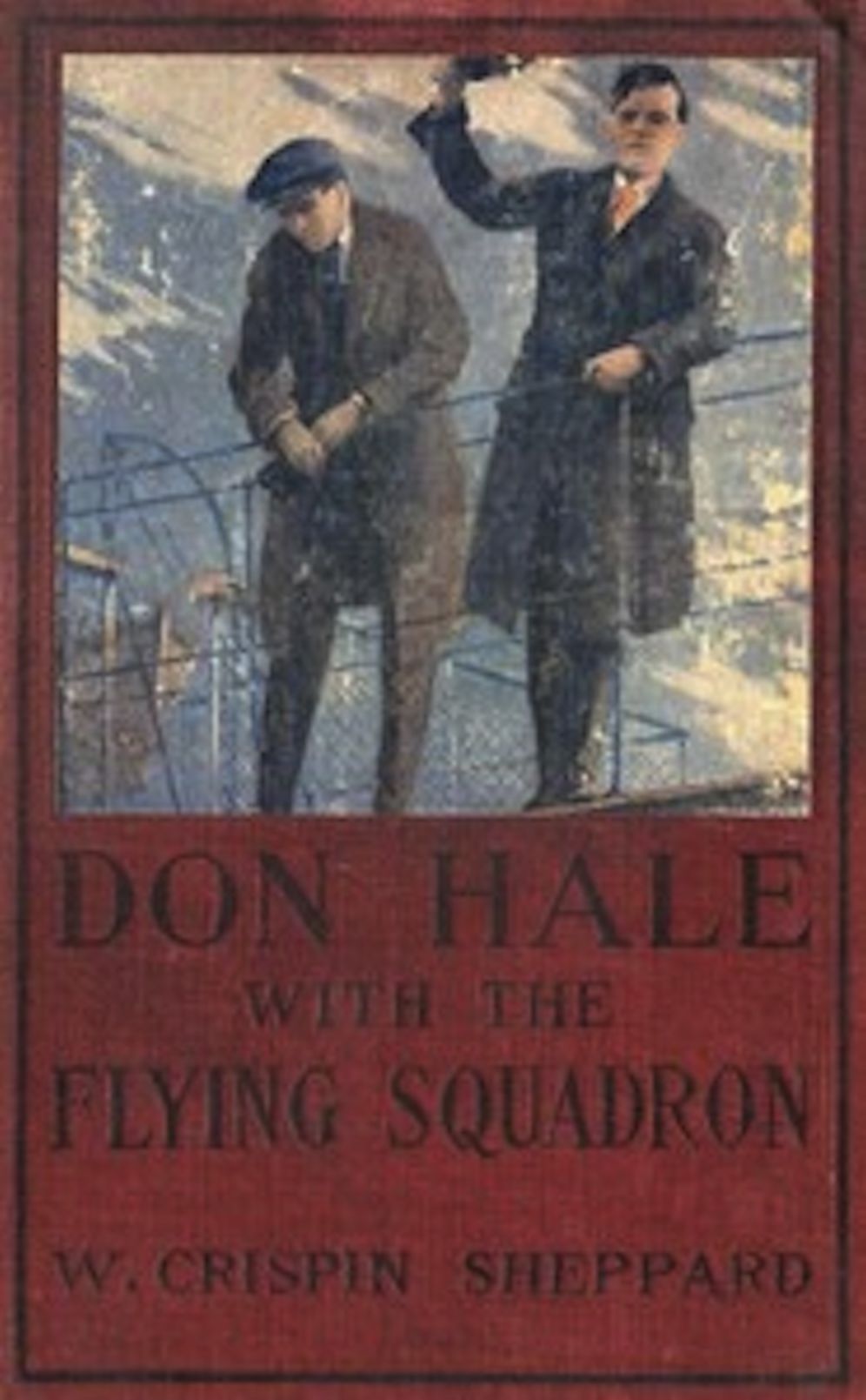 Don Hale with the Flying Squadron (Illustrated)