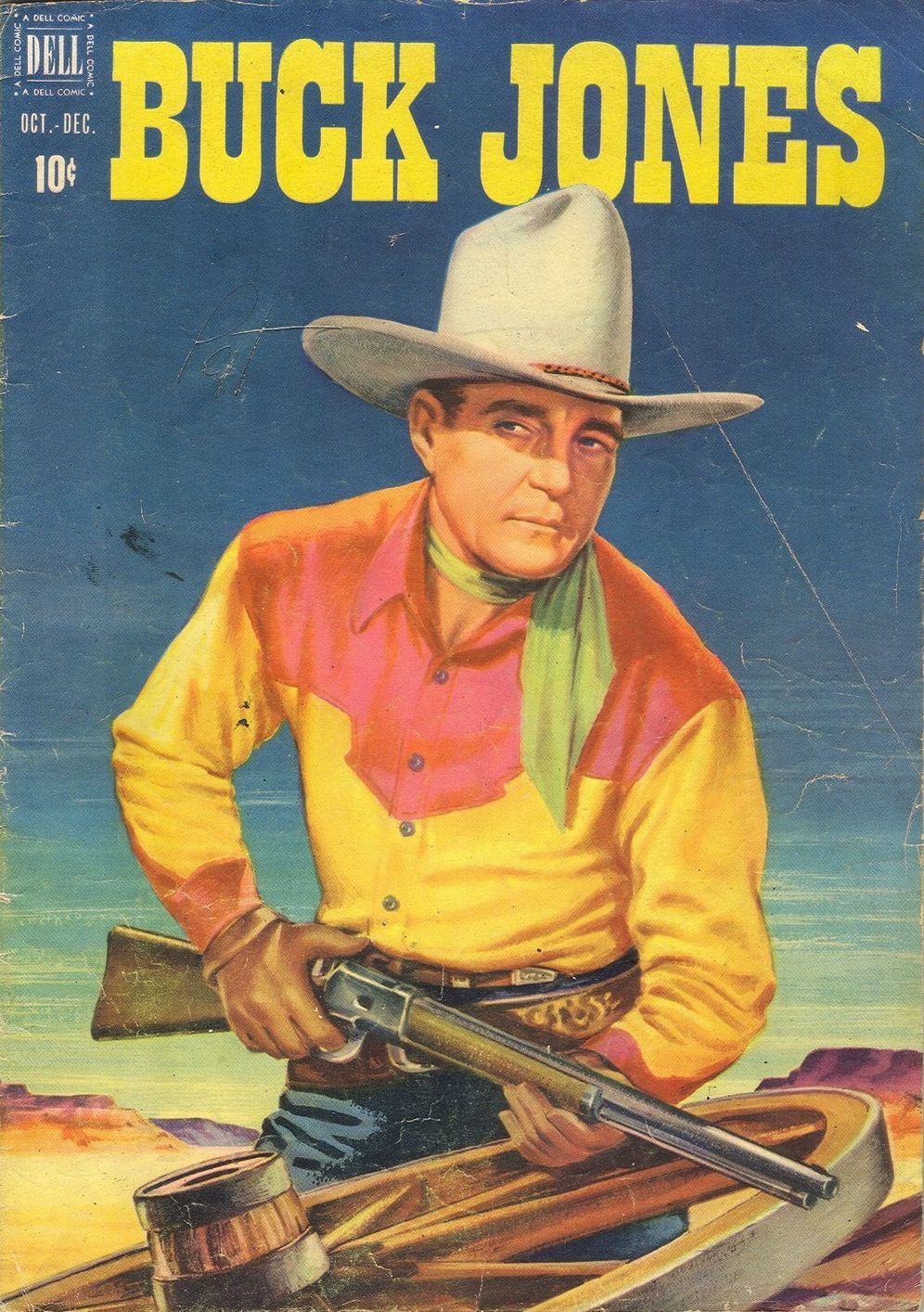 Buck Jones Number 4 Western Comic Book