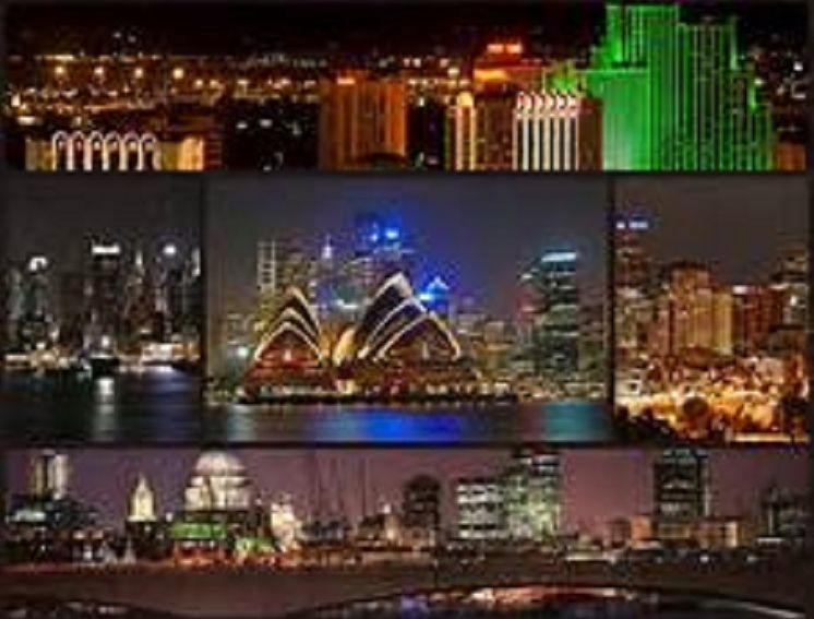 Amazing Light Photography(Cities Edition) ( lights, cities, cloud, color, nature, environment, river, fish, landscape )