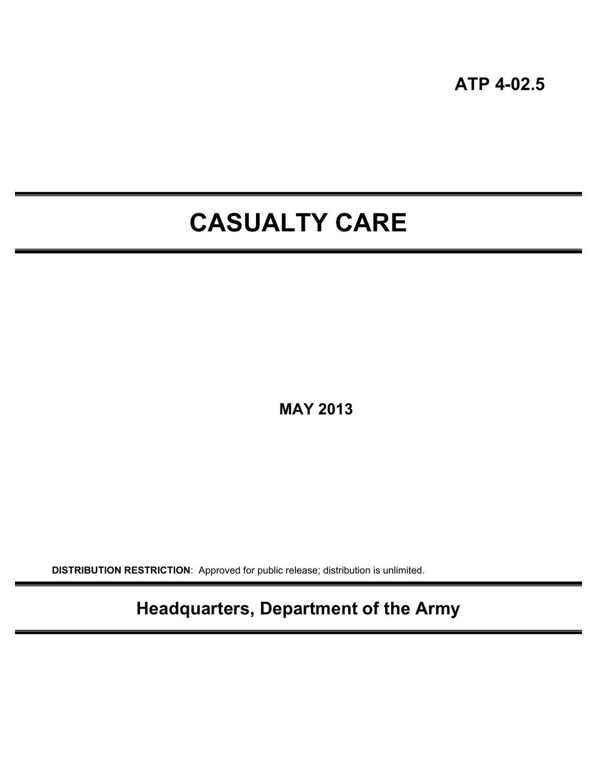 CASUALTY CARE