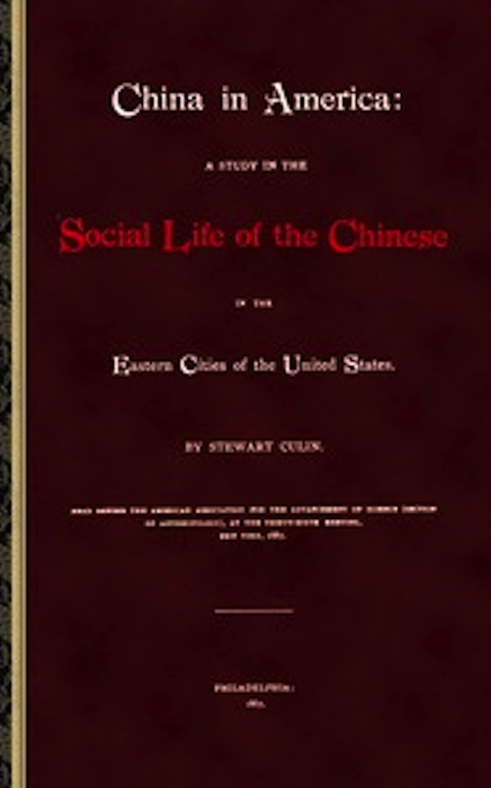 China in America (Illustrated)