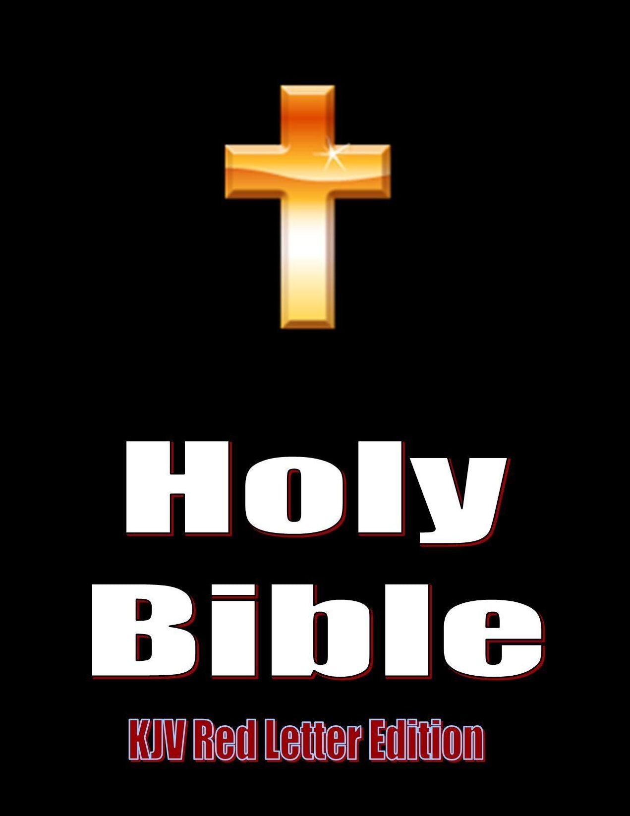 Holy Bible Red Label (King James Version 1611) Illustrated including maps
