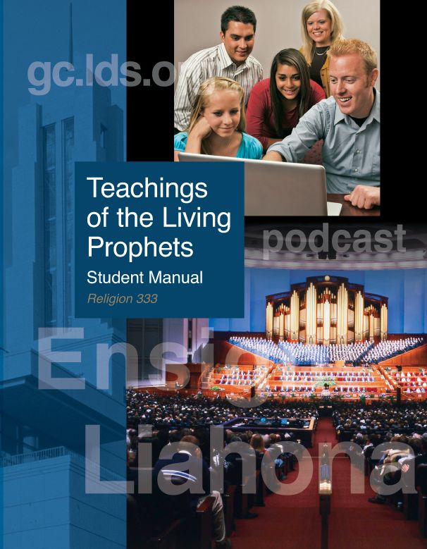 Teachings of the Living Prophets Student Manual