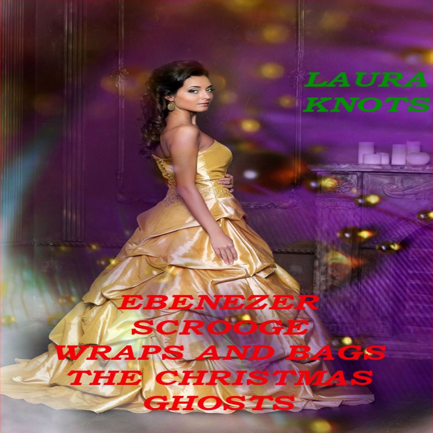 Ebenezer Scrooge Bags and Wraps the Christmas Ghosts
