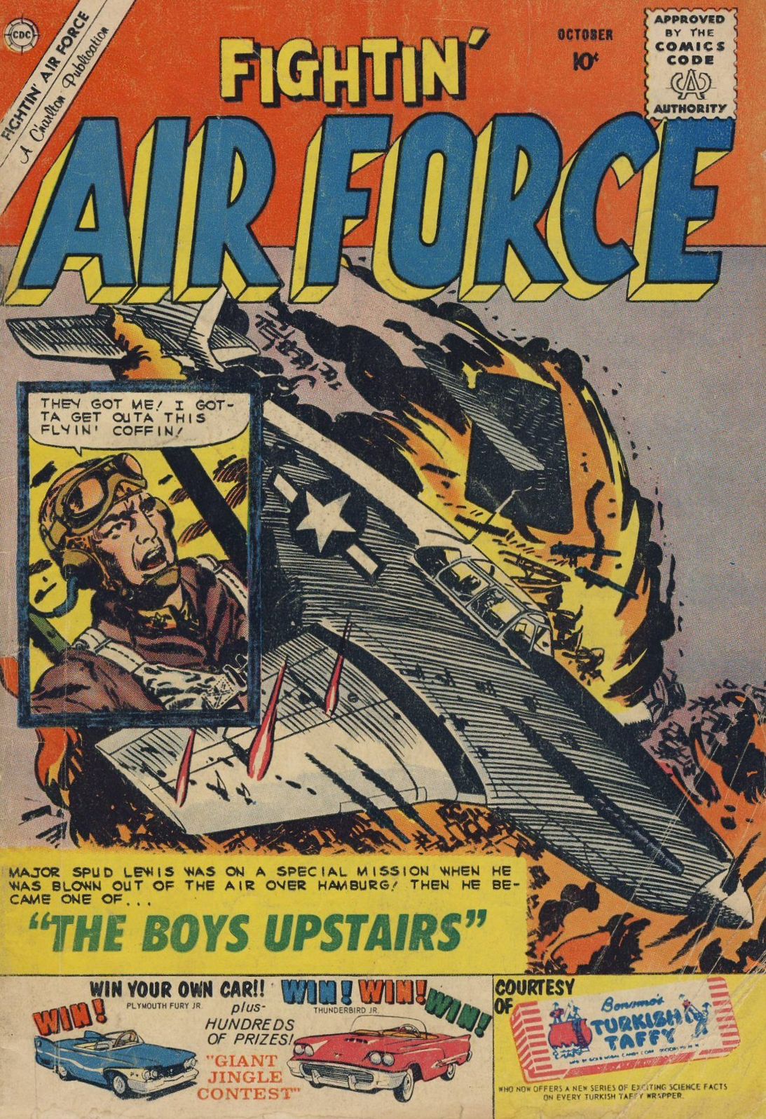 Fightin Air Force Number 23 War Comic Book