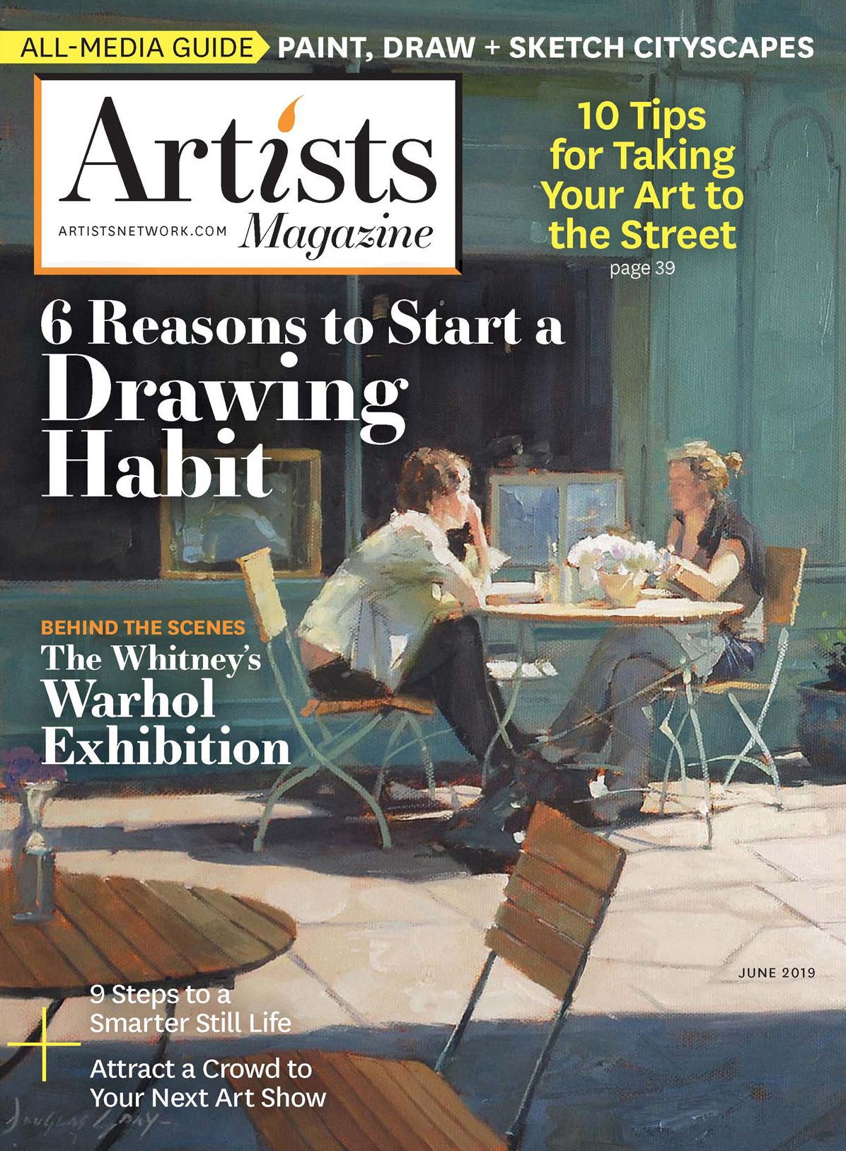 The Artists Magazine (Previously - American Artist) - annual subscription