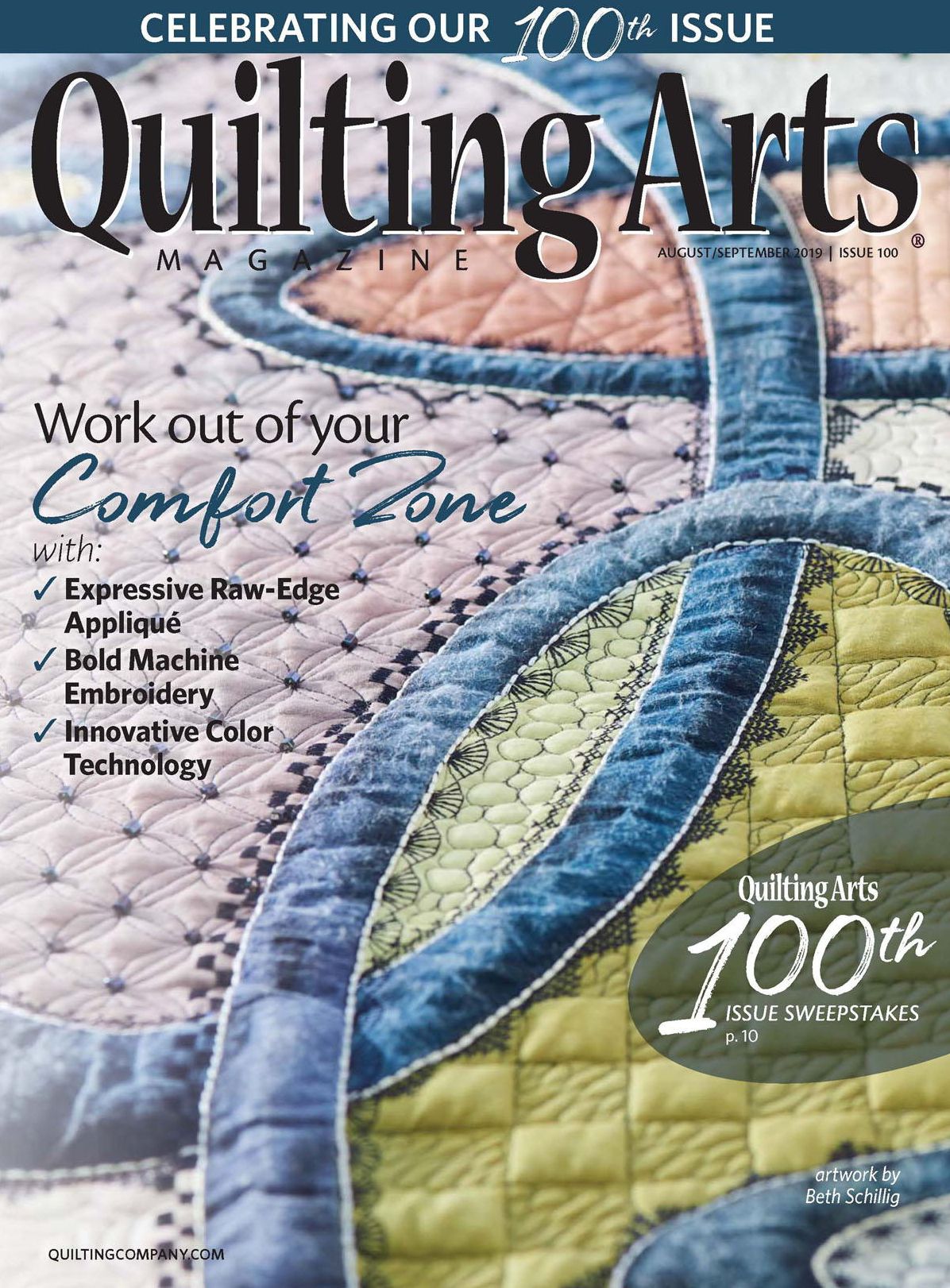 Quilting Arts - annual subscription