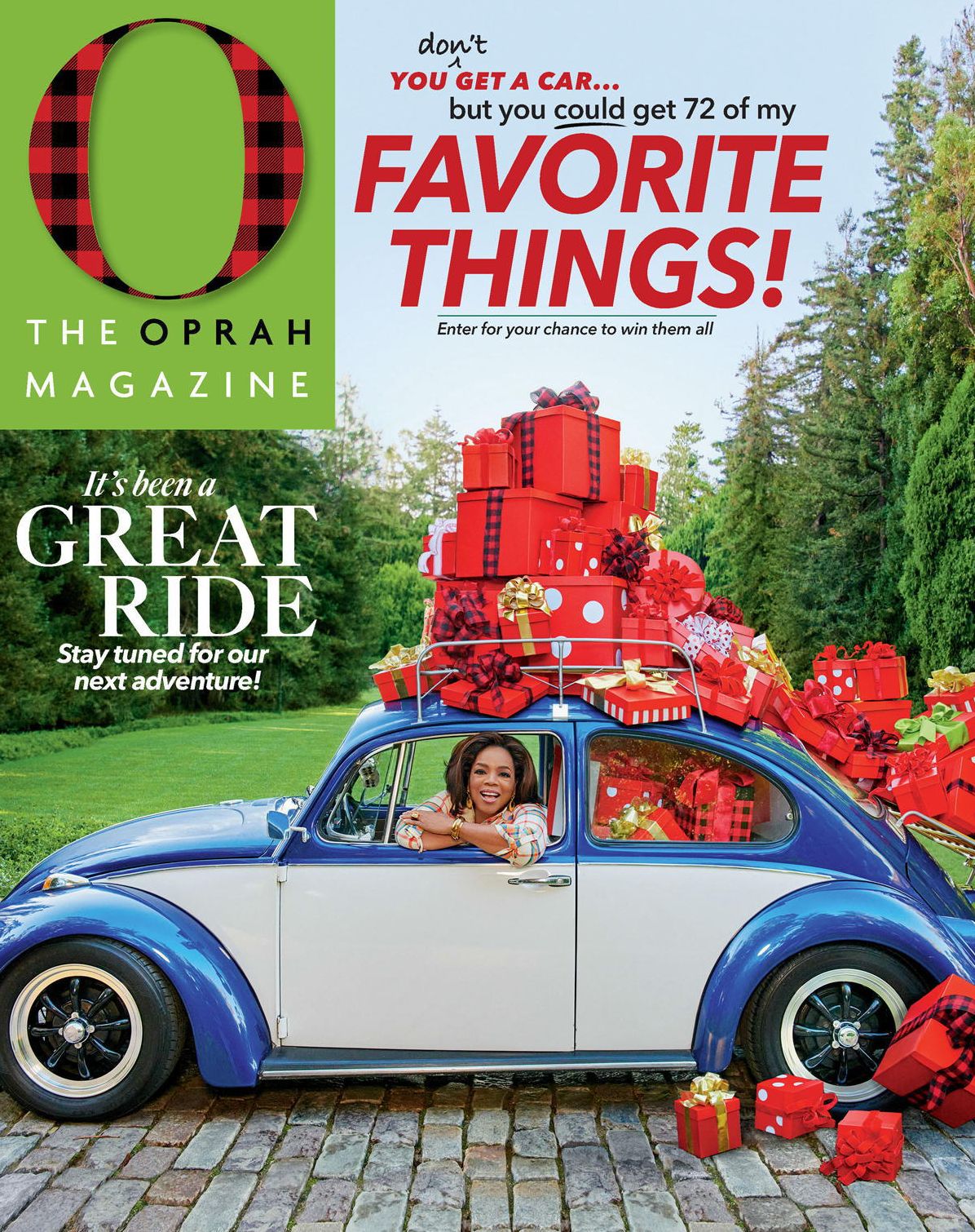 O, The Oprah Magazine - annual subscription