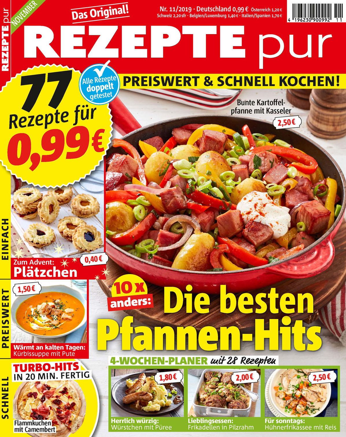 Rezepte Pur - annual subscription