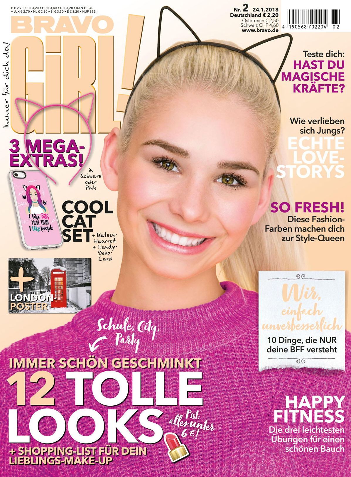 BRAVO GIRL! - annual subscription