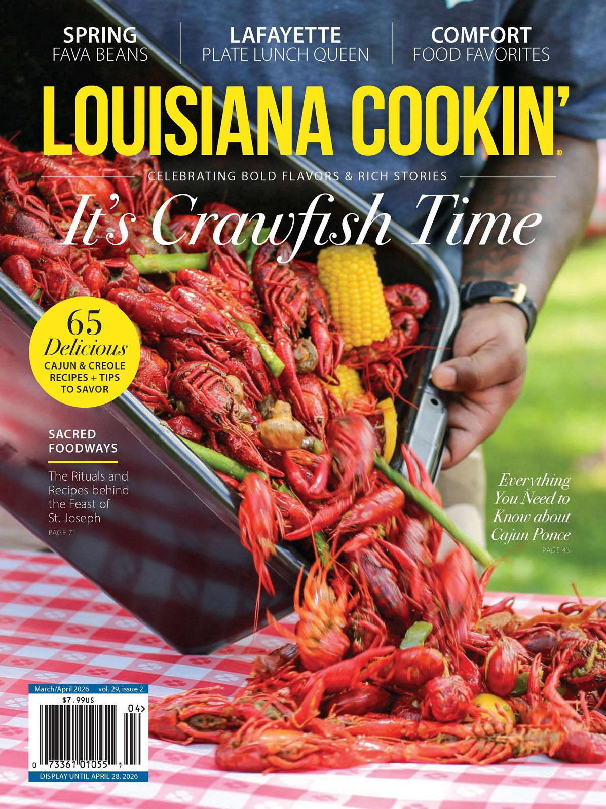 Louisiana Cookin' - annual subscription