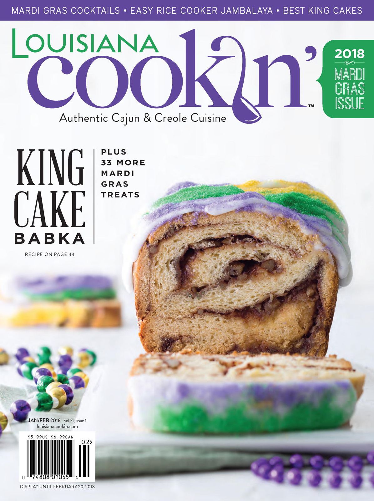 Louisiana Cookin' - annual subscription