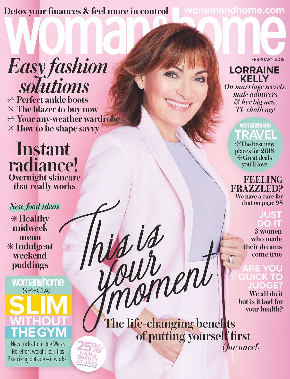 woman & home - UK edition - annual subscription