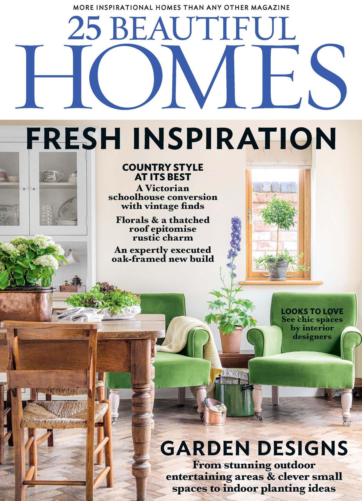 25 Beautiful Homes - UK edition - annual subscription