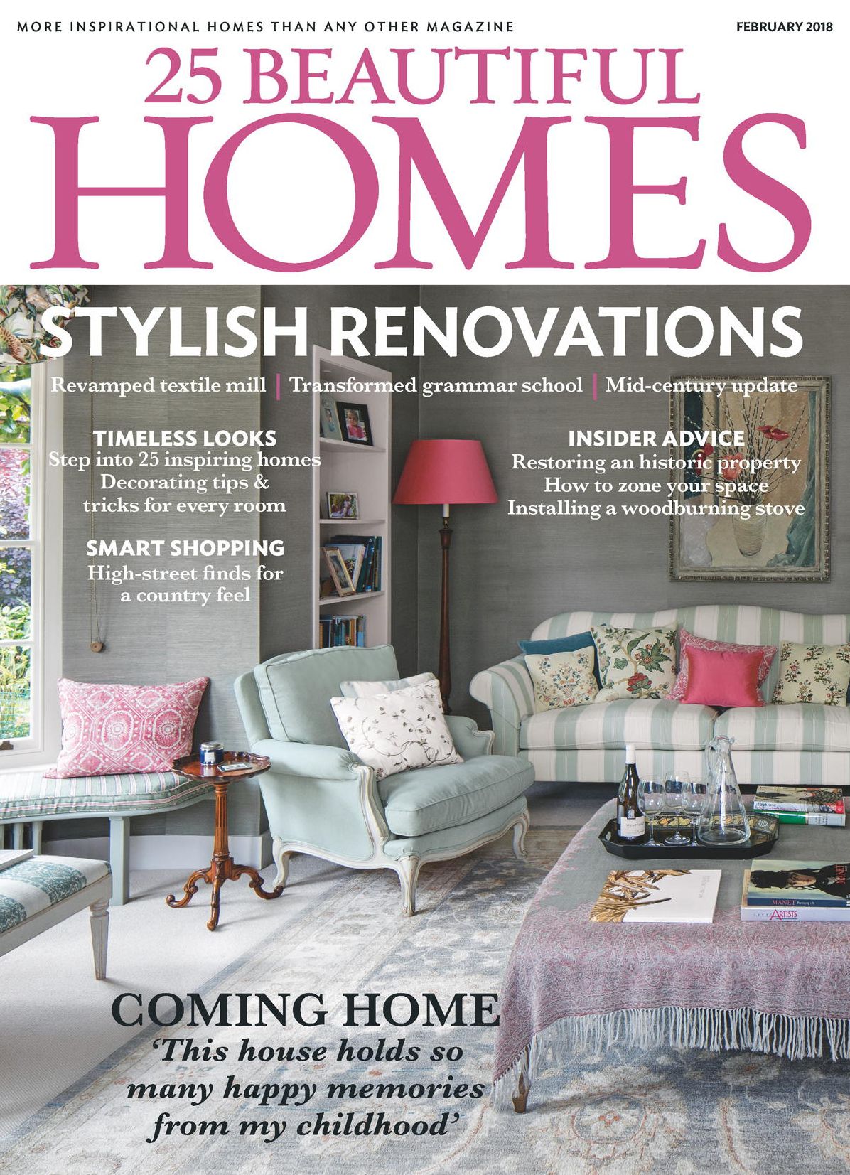 25 Beautiful Homes - UK edition - annual subscription
