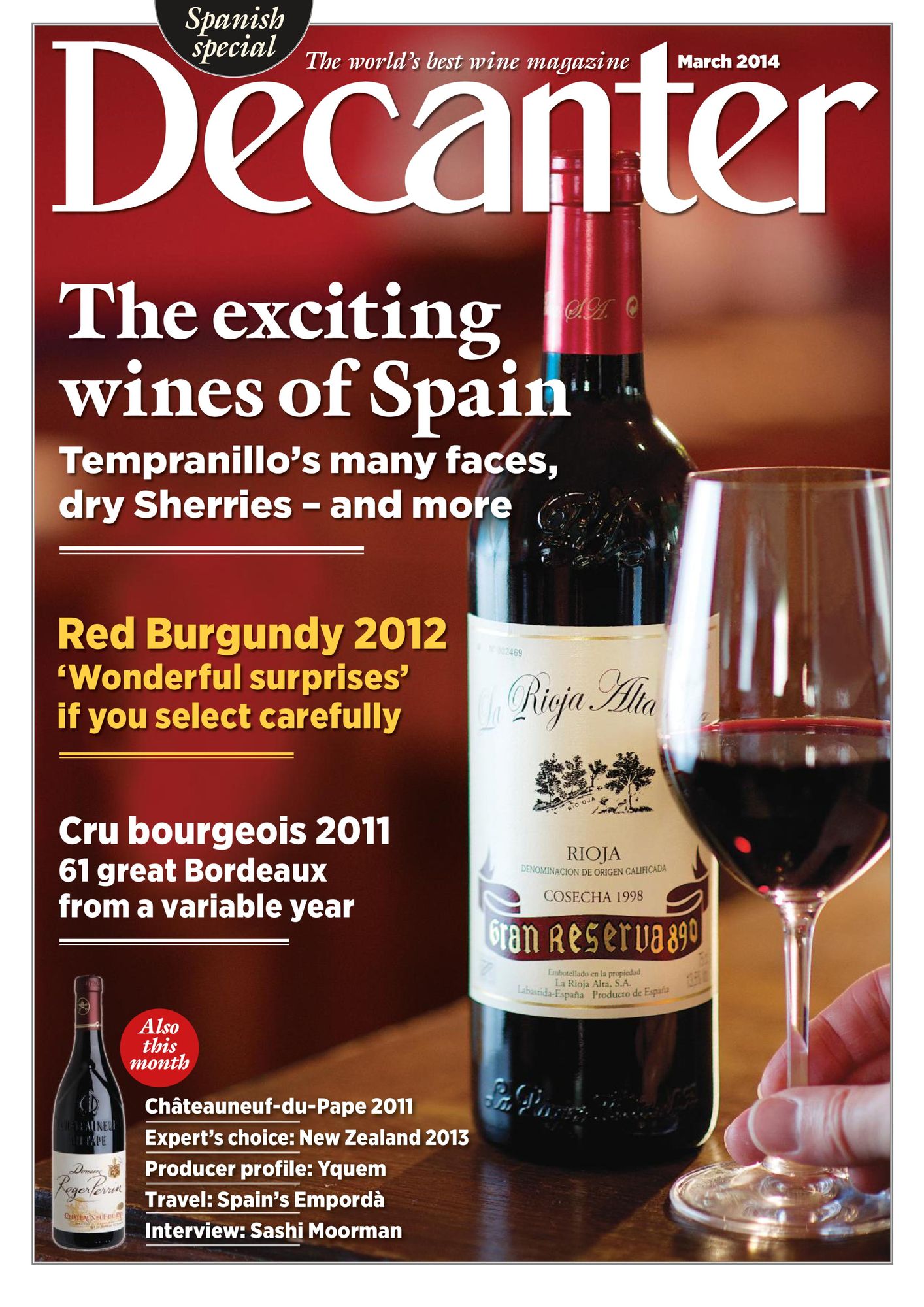 Decanter - UK edition - annual subscription