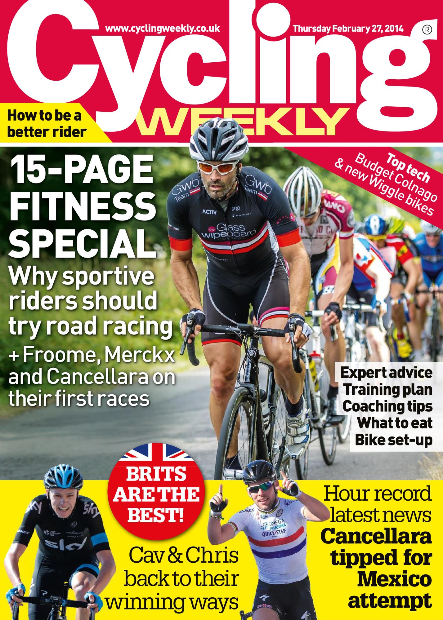 Cycling Weekly - UK edition - annual subscription