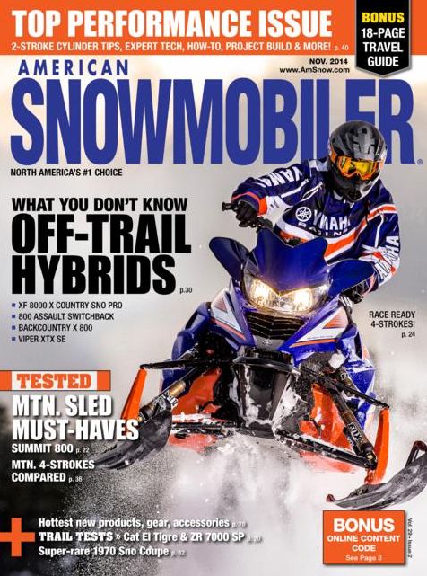 American Snowmobiler - annual subscription