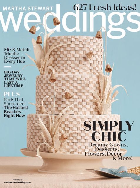 Martha Stewart Weddings - annual subscription