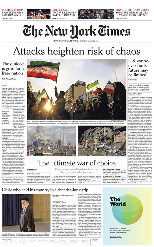 The New York Times International Edition - annual subscription