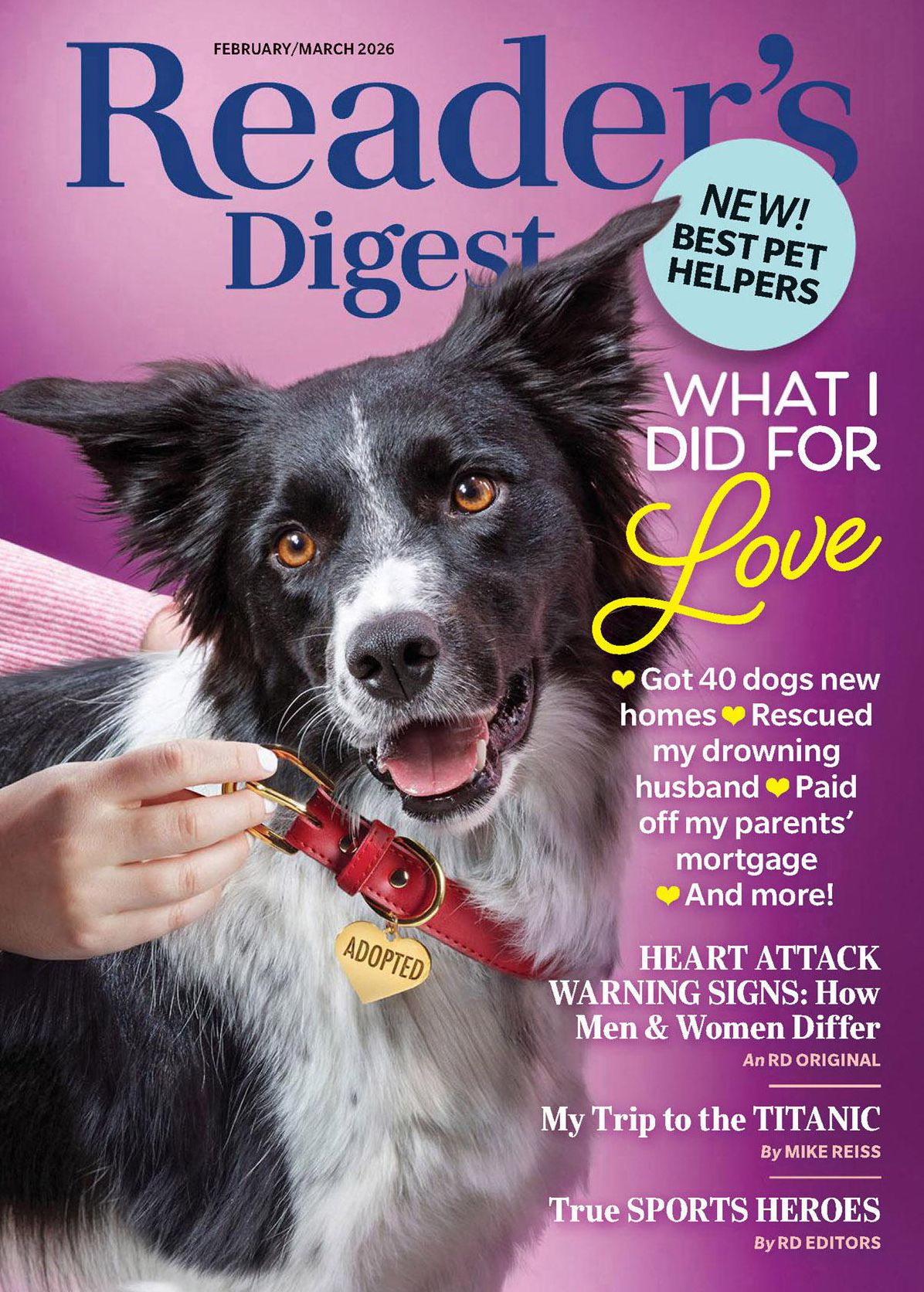 Reader's Digest - annual subscription