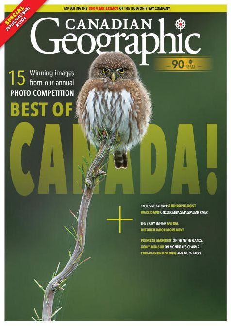 Canadian Geographic - annual subscription
